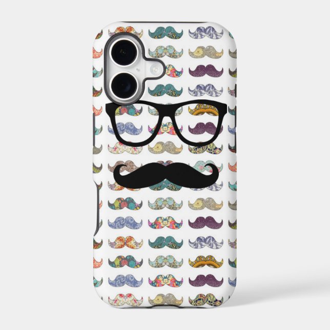 double sided moustache (Back)
