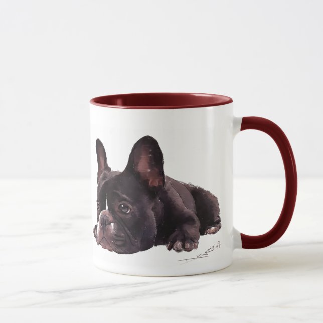 Double-Sided Mug (French Bull) (Right)