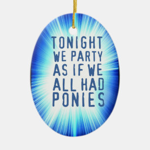 Double-sided ornament