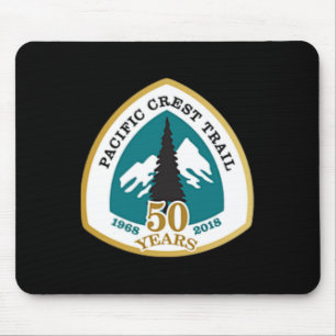Double Sided Pacific Crest Trail 50 Years Shirt Mouse Mat