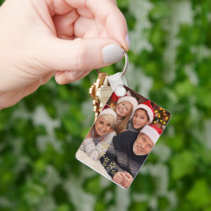Double Sided Photo Keychains, Custom Photo Key Ring
