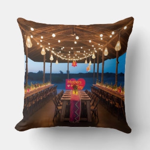 Double-Sided Pillow Design: Bohemian Mother's Day