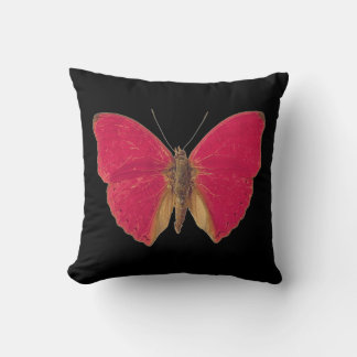 Double Sided Pink Butterfly Cushion