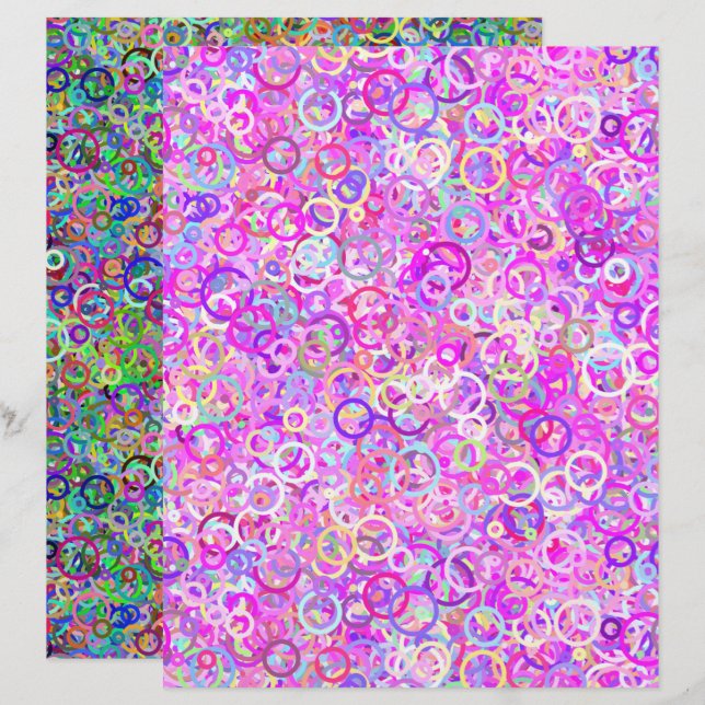 Double sided Rings of Colour (Front/Back)