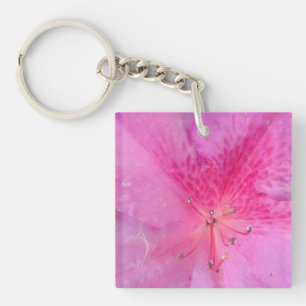 Double-Sided Square Acrylic Key Ring