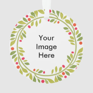 Double-sided Wreath Frame Ornament