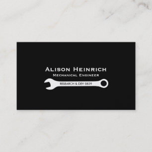 Double Sided Wrench 2   Mechanic (elite2) Business Card