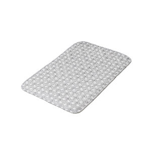 Double Spiral Celtic Pattern Bath Mat