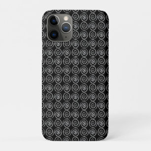Double Spiral Celtic Pattern iPhone 11 Pro Case