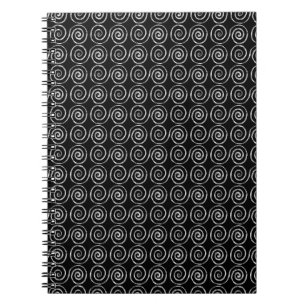 Double Spiral Celtic Pattern Notebook