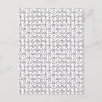 Double Spiral Celtic Pattern Postcard