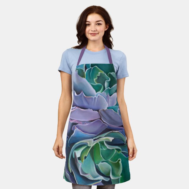 Double Succulent Apron (Worn)
