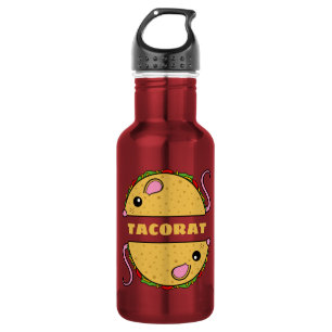 Double Taco Rat Water Bottle
