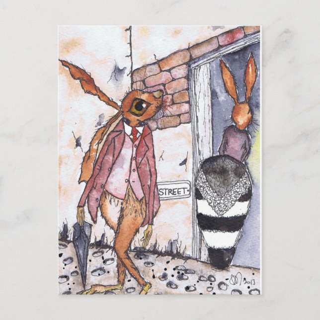 DOUBLE TAKE POSTCARD (Front)