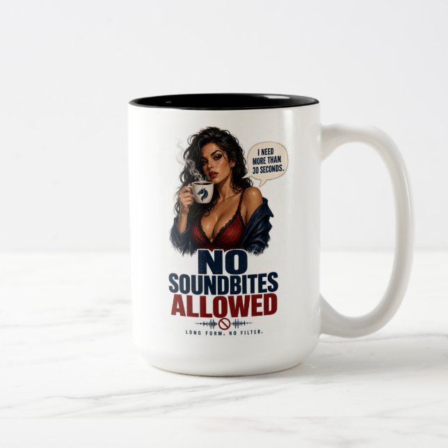 Double the Pleasure Two-Tone Coffee Mug (Right)