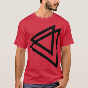 Double Triangle Minimalist T-Shirt