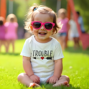 Double Trouble Baby Bodysuit