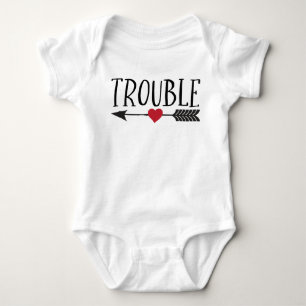 Double Trouble Baby Bodysuit