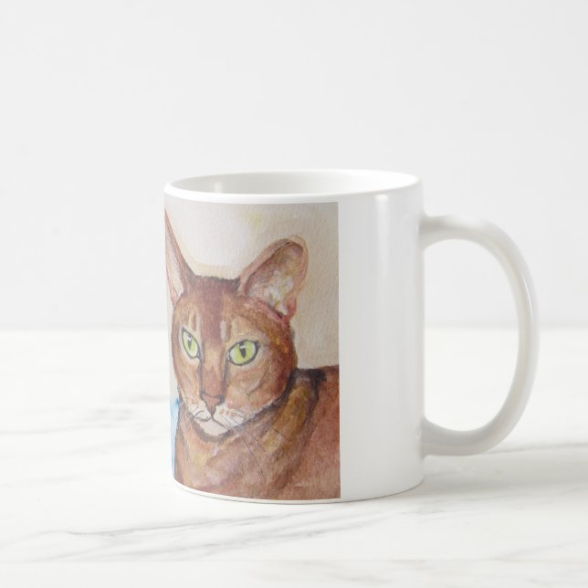 double trouble cats coffee mug (Right)