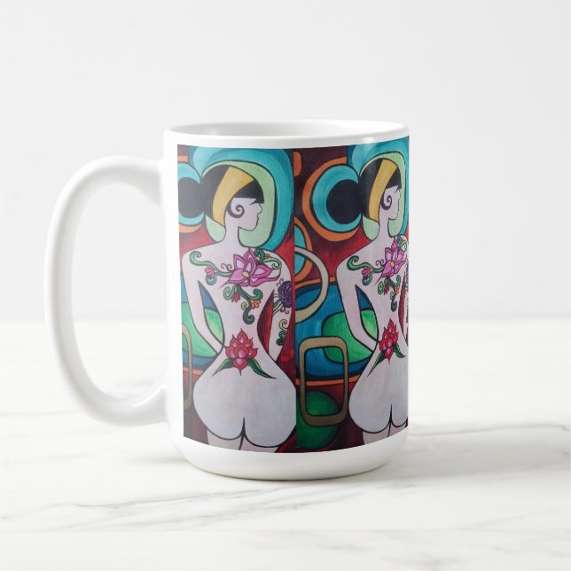 Double Trouble  Coffee Mug (Left)