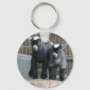 Double Trouble Key Ring