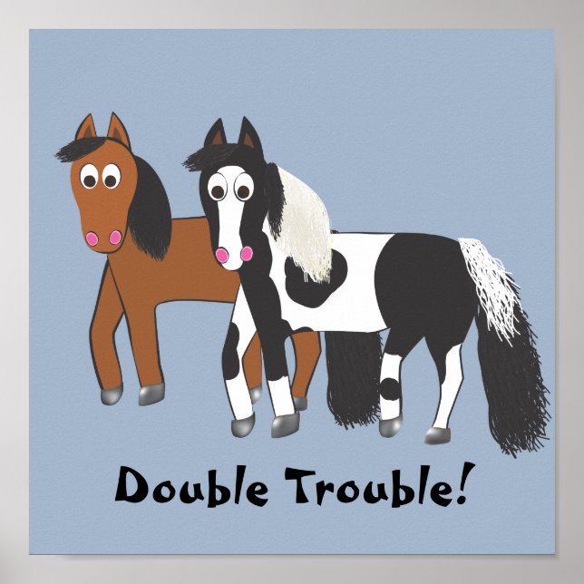Double Trouble! Poster (Front)