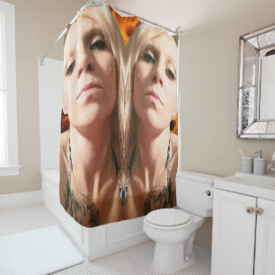 Double Trouble Shower Curtain