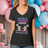 Double Trouble Twin Boy & Girl Mum To Be