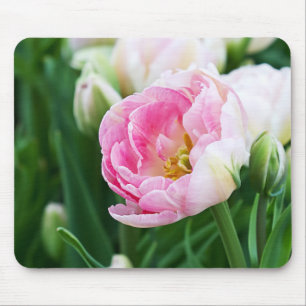Double Tulips Mouse Mat