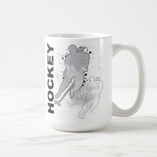 Double Vision Hockey (female) Coffee Mug (Right)