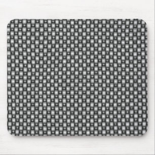 double weave carbon fibre mouse mat