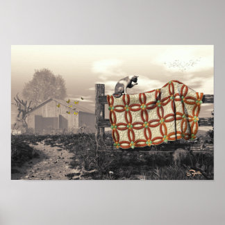 Double Wedding Ring Poster