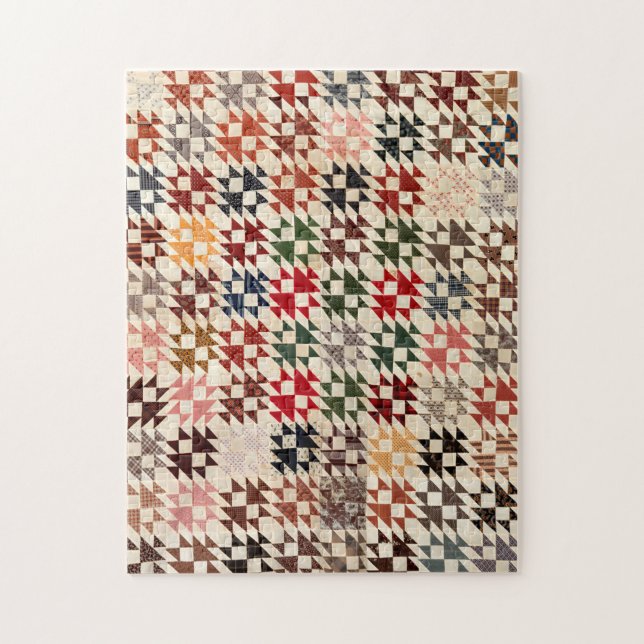 Double X quilt Jigsaw Puzzle (Vertical)