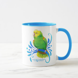 Double Yellow Headed Amazon Parrot Mug