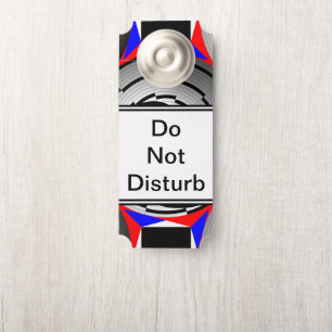 Double Yin Yang Spiral by Kenneth Yoncich Door Hanger