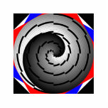 Double Yin Yang Spiral by Kenneth Yoncich Photo Sculpture Key Ring<br><div class="desc">Double Yin Yang Spiral,  Key Chain.
Images Copyright (C) Kenneth Kenji Yoncich. 
All Rights Reserved.</div>