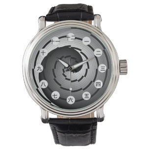 Double Yin Yang Spiral (Jpn) by Kenneth Yoncich Watch