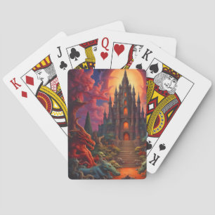 Double Your Dragon Fantasy Final Playing Cards