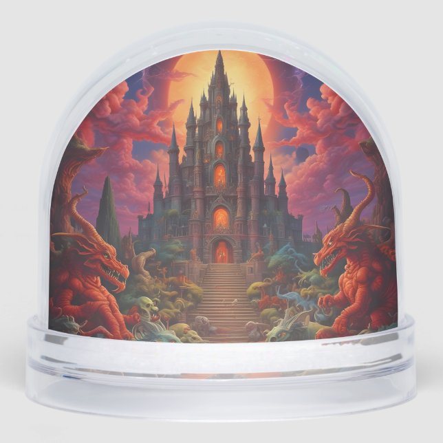Double Your Dragon Fantasy Final Snowglobe (Front)