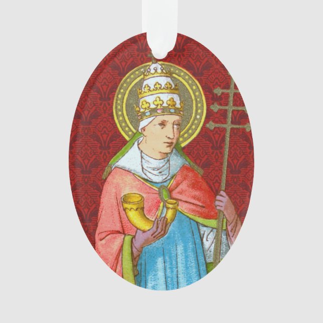 Doubled Image of Pope St. Cornelius (SAU 042) Ornament (Front)