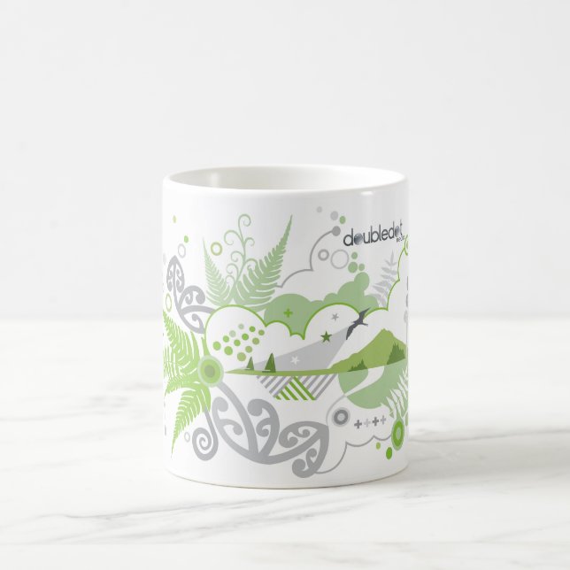 Doubledot Media Kiwi Coffee Mug (Center)