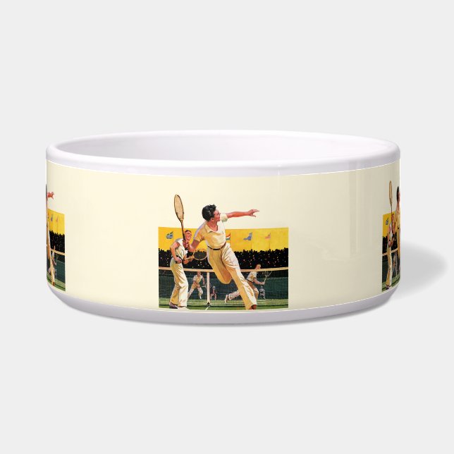 Doubles Tennis Match (Front)