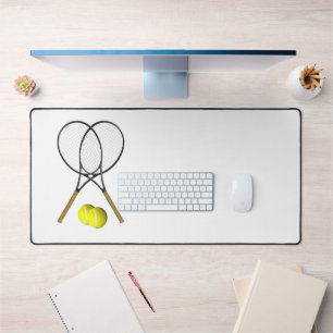 Doubles Tennis Sport Theme Desk Mat