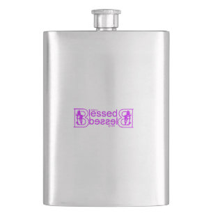 Doubly Blessed Hip Flask