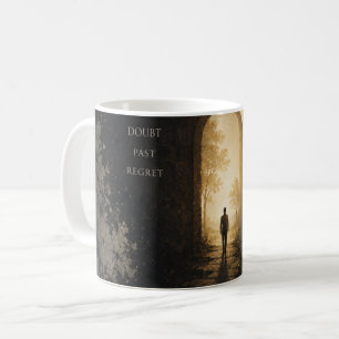 Doubt Past Regret Inspirational Coffee Mug Motiv