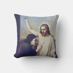 Doubting Saint Thomas Apostle of Honest Faith Cushion