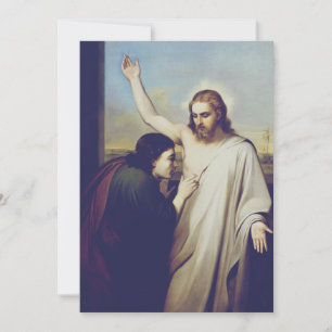 Doubting Saint Thomas Apostle of Honest Faith Invitation