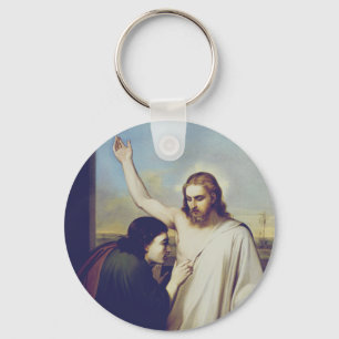 Doubting Saint Thomas Apostle of Honest Faith Key Ring