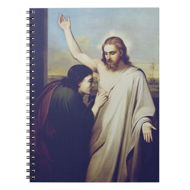 Doubting Saint Thomas Apostle of Honest Faith Notebook (Front)