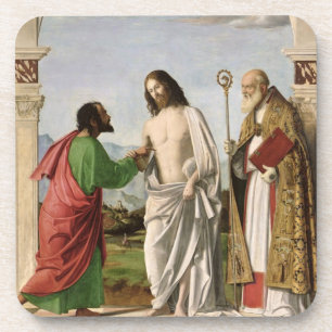 Doubting Thomas with St. Magnus, c.1504-05 Coaster
